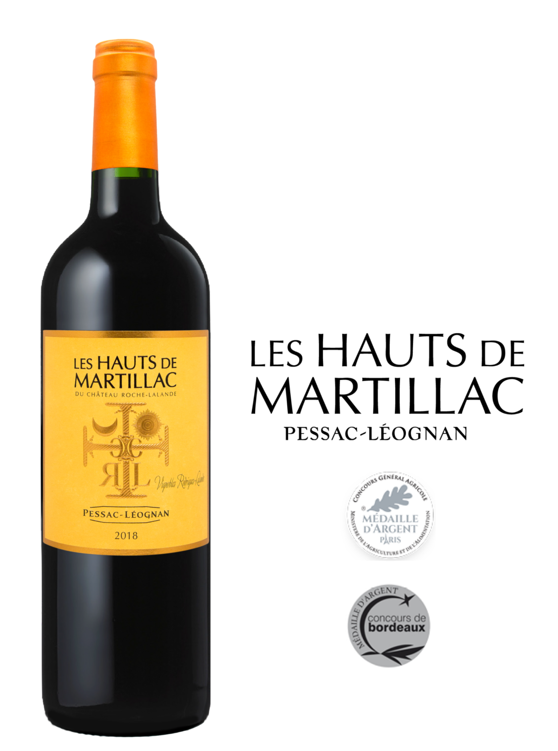 Château Roche-Lalande - Les Hauts de Martillac 2018 Rouge